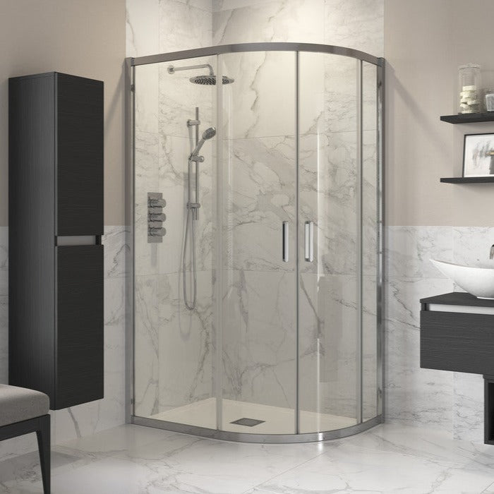 Capital8plus 1000x800mm 2 Door Offset Quadrant