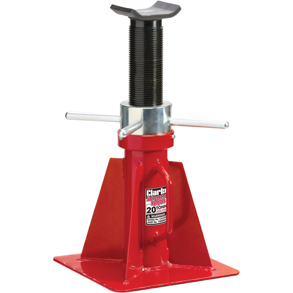 Clarke CAX20S 20 Tonne Short Axle Stand (Single)