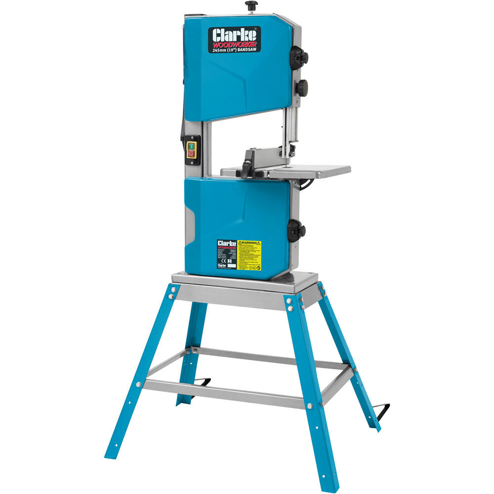 Clarke 6460141 Cbs250C 255Mm Bandsaw With Stand