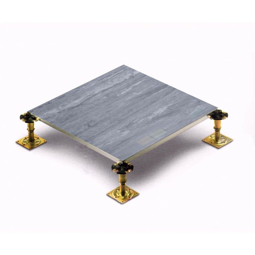 Bathgate BEM600V Raised Floor Panel PSA Medium Grade 600mm x 600mm x 33mm - Permaflor Dark Grey
