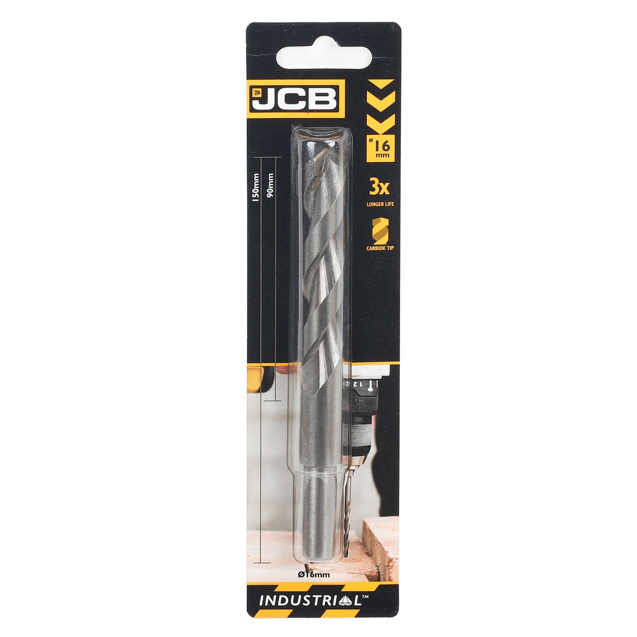 JCB 16 x 150mm Masonry Drill Bit | 5055803301118