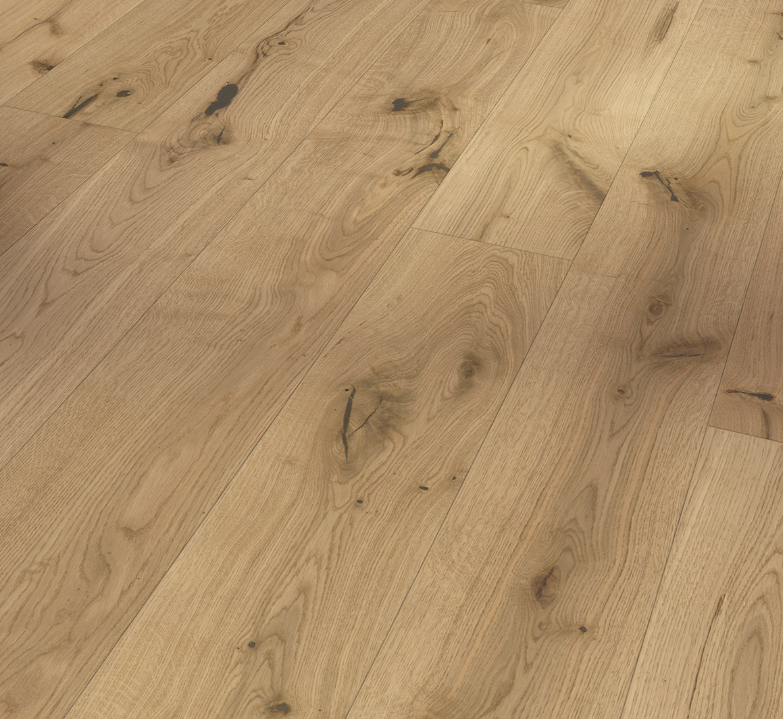 Oak Chianti light-whitewashed Countryside Classic 3025 Wide plank White matt lacquer