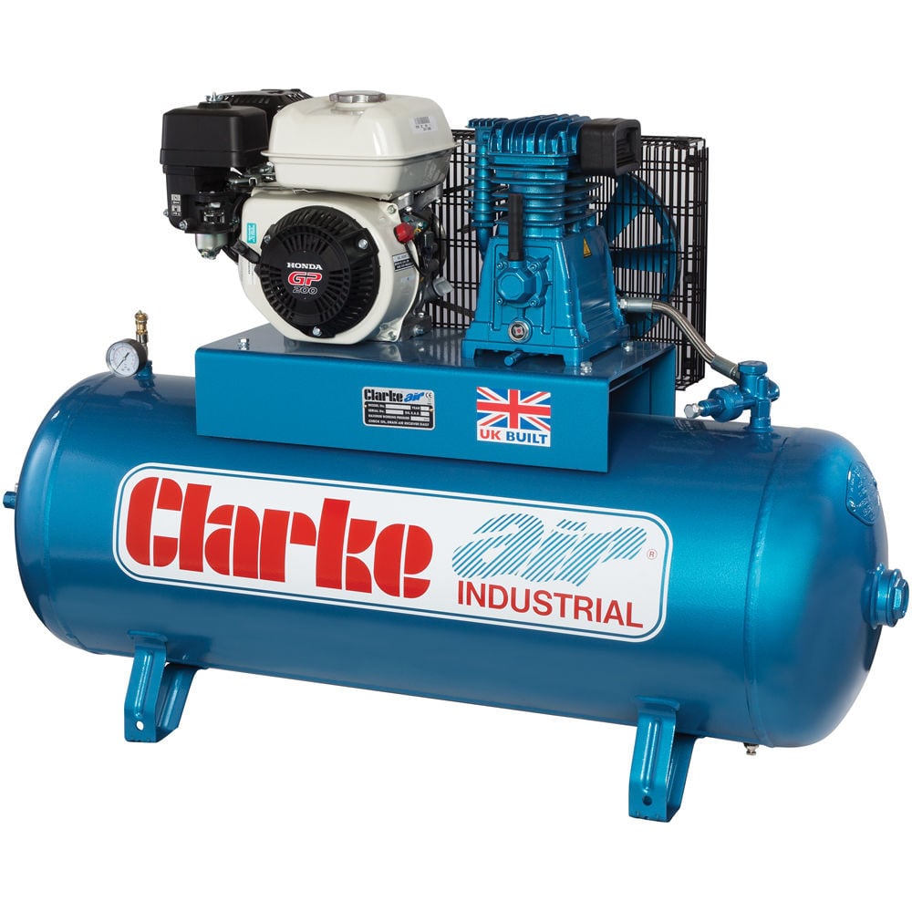 Clarke 2092500 Xp15/150 Petrol Driven Industrial Air Compressor