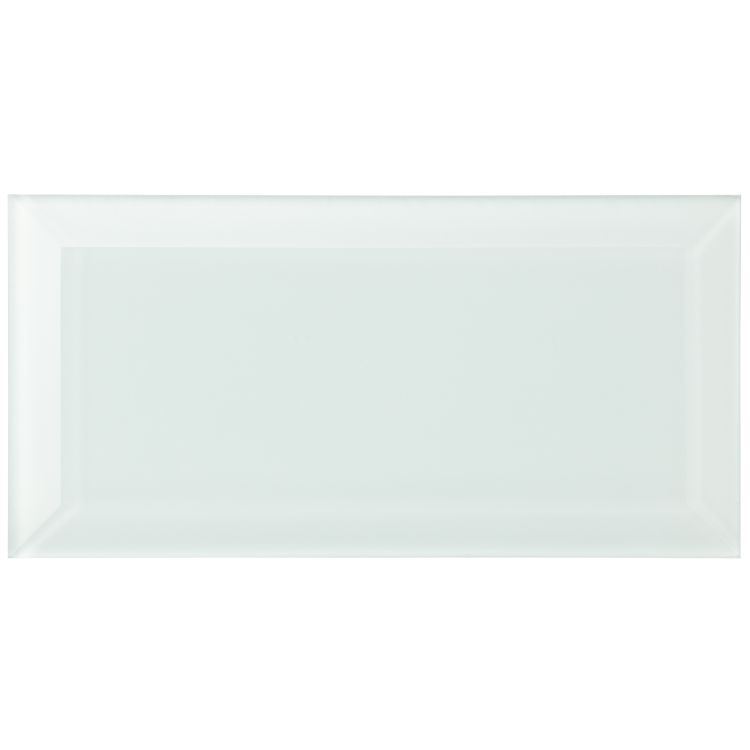 Original Style Glassworks Volga Clear Glass Metro Tile 10x20cm