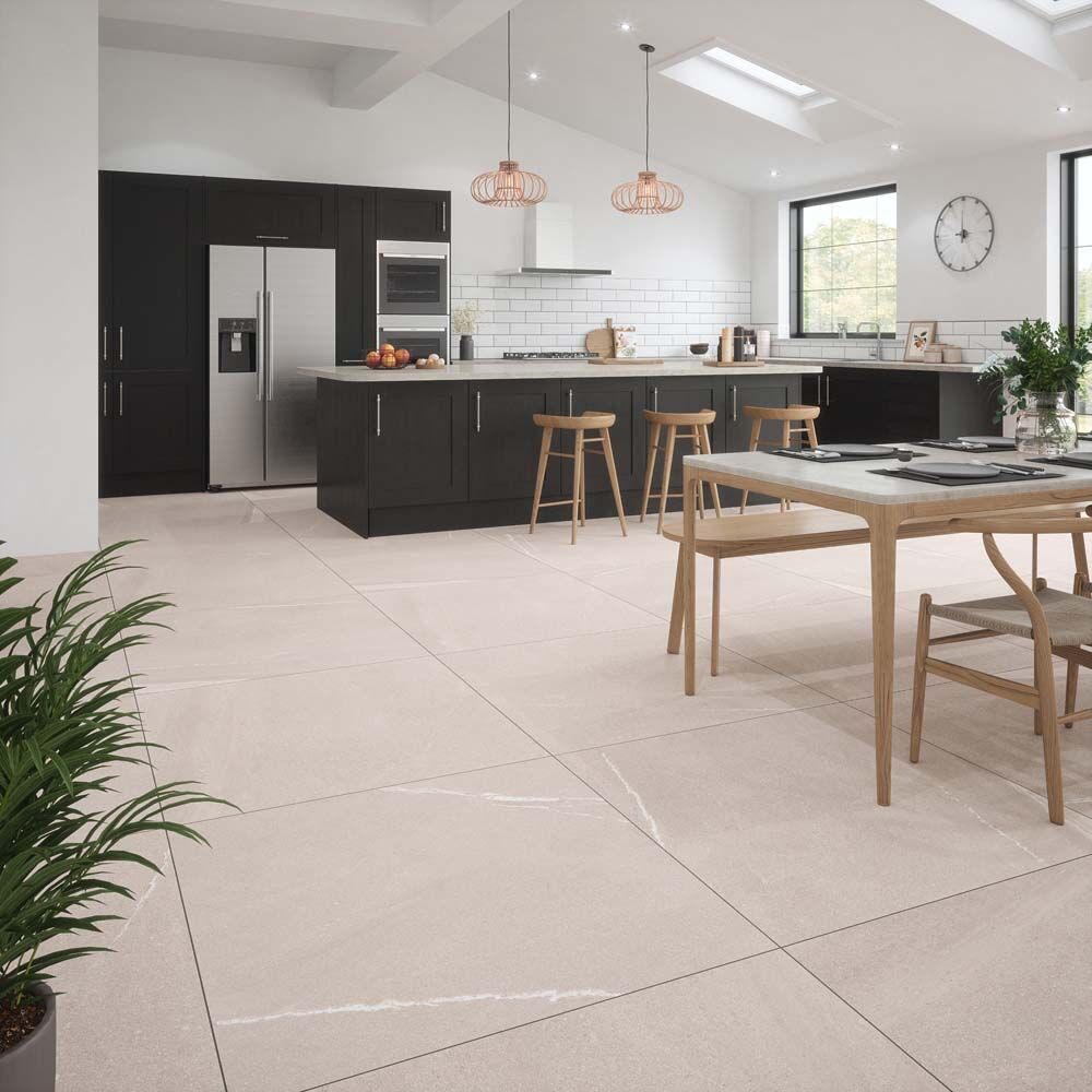 Grande Eastford Mink Matt Porcelain Wall & Floor Tile 100x100cm