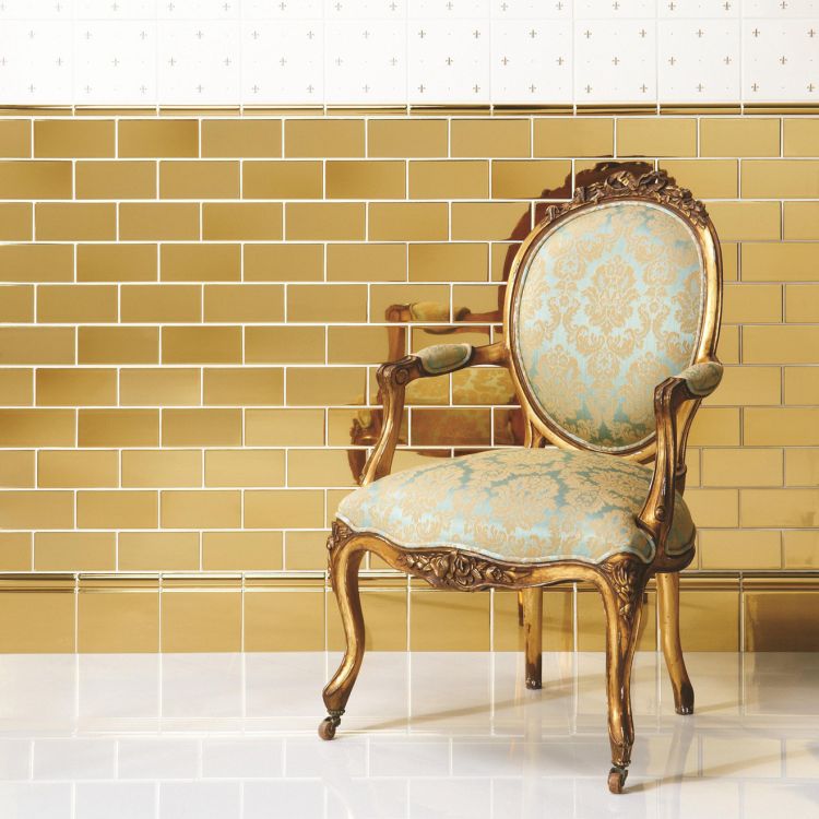 Original Style Artworks Gold (Metallic) Half Tile