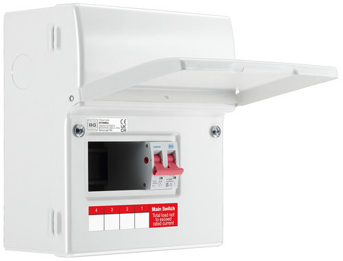 10 Way With 100A Switch 2 X Type A 100A 30Ma Rcd 10X Mcbfts CFUDP1000010A-01