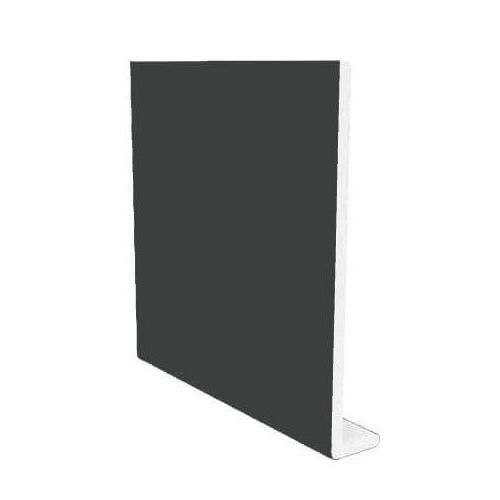 200mm Dark Grey Smooth Fascia Capping Board - 10mm x 5mtr - Pack of 2