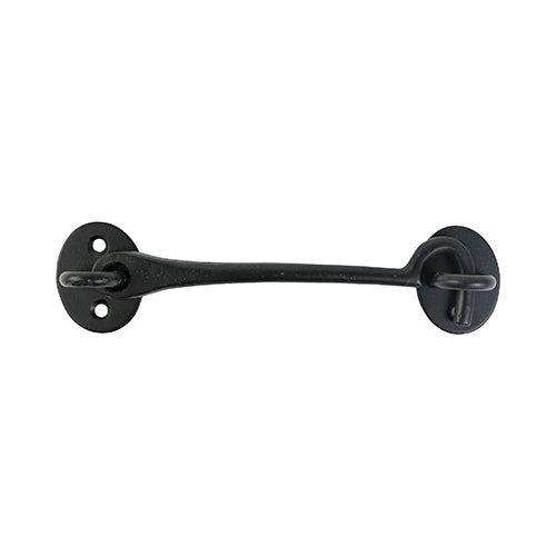 Cast Iron Cabin Hook - Black