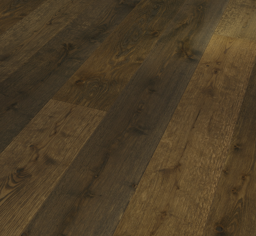 Oak Brunello brown Modern Classic 3060 Wide plank Matt lacquer