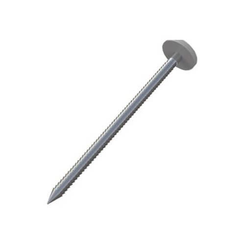 Plastic Headed Nails - 65mm Agate Grey Woodgrain - Pack of 100