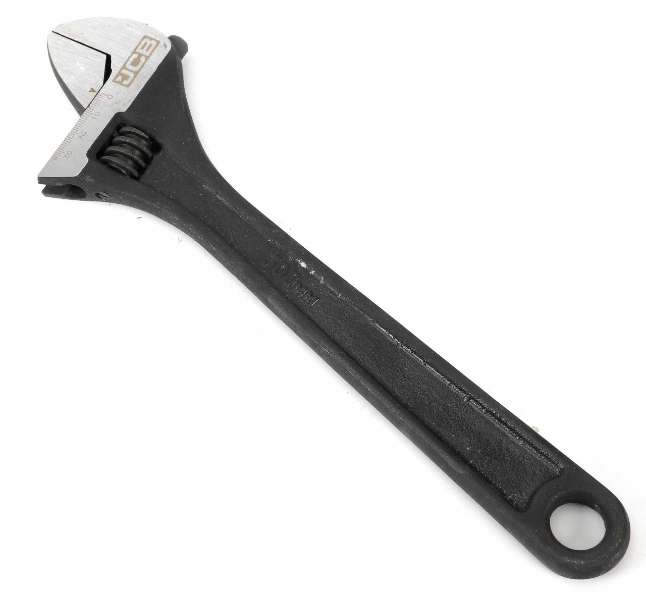 JCB 300mm 12'' Adjustable Wrench, Heavy-Duty Forged Steel | JCB-ADJWR-300
