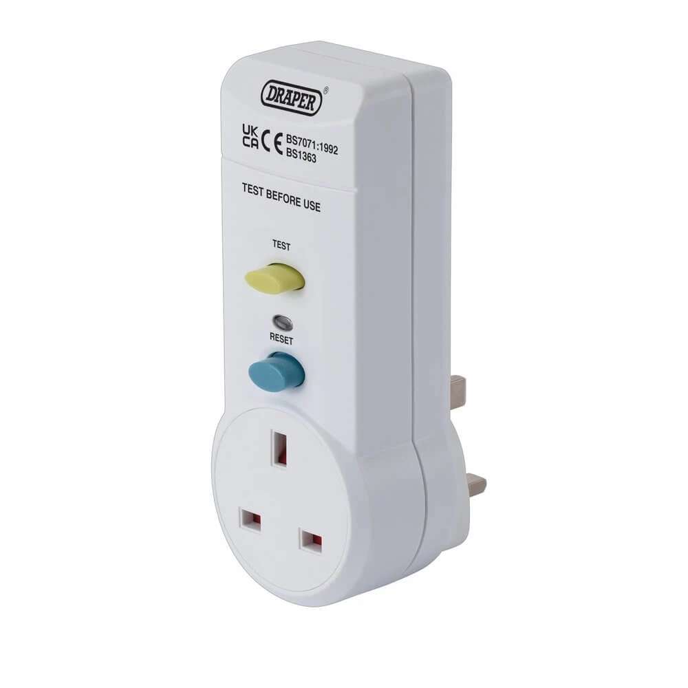 Draper Rcd Adaptor 220-250V/50Hz 13 Amp each 1 10205