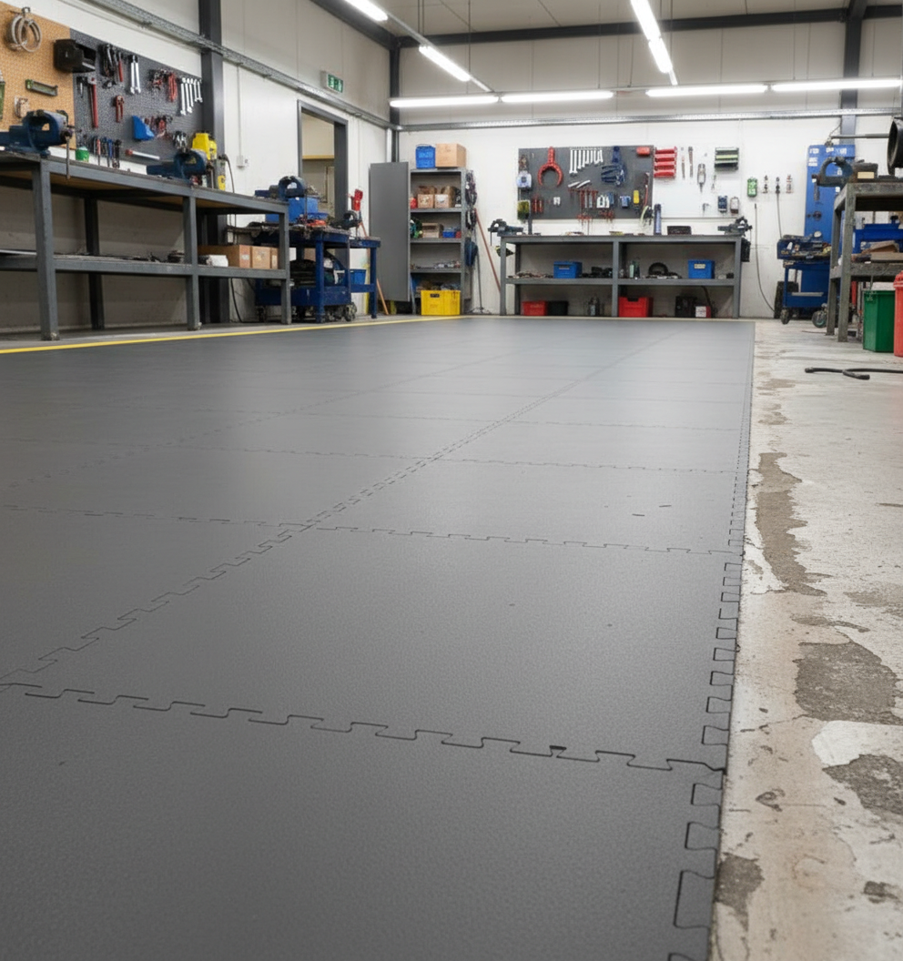 Non-Epoxy Industrial Flooring - Moisture Tolerant