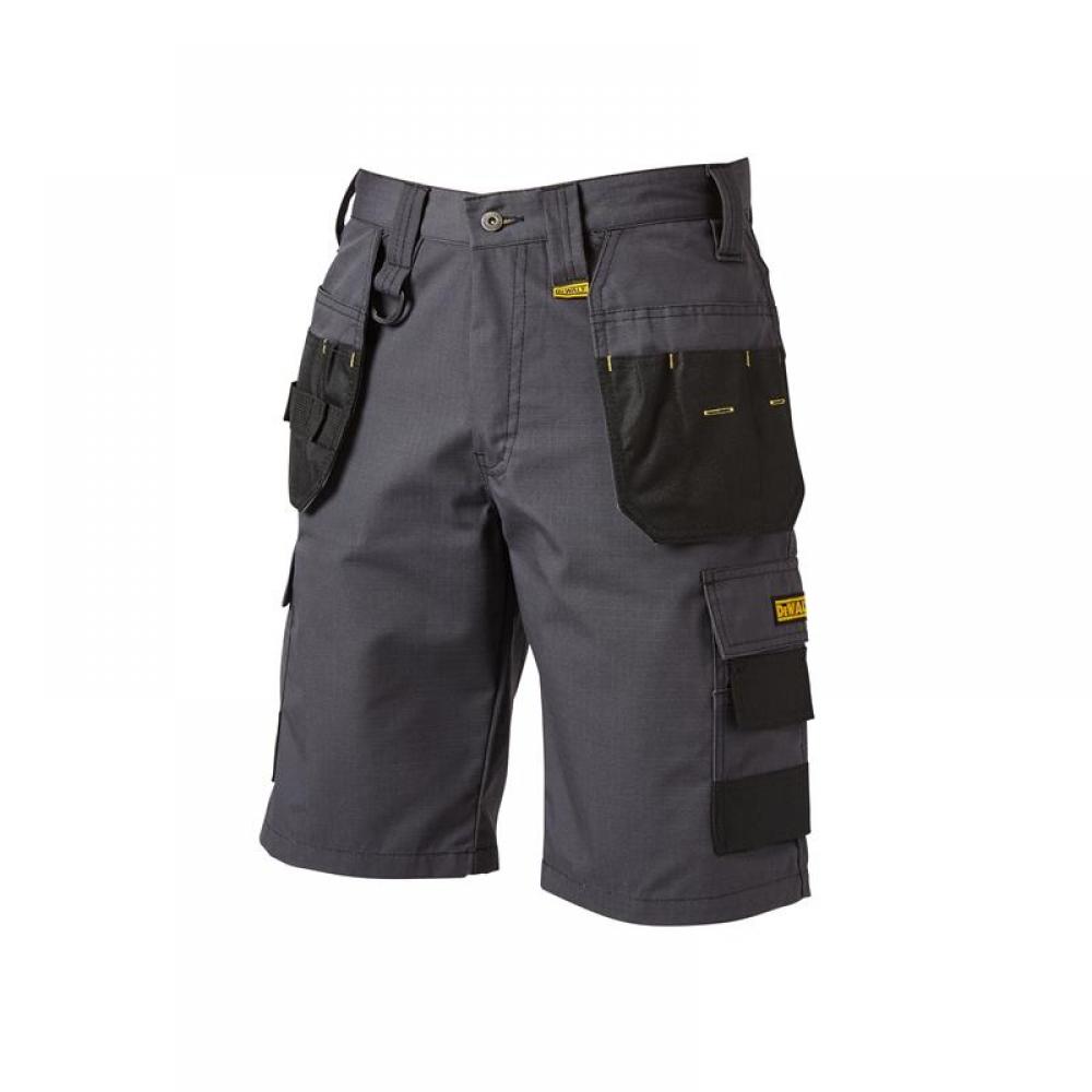 Dewalt CHEVERLEY SHORT 32W Cheverley Lightweight Grey Polycotton Shorts Waist 32In