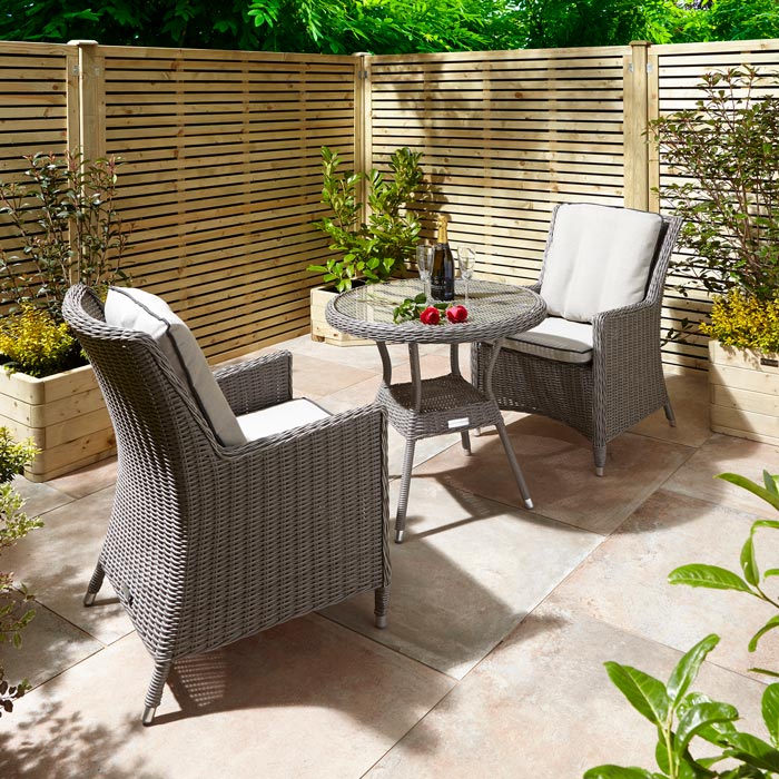 Prestbury Bistro Set - Natural Stone