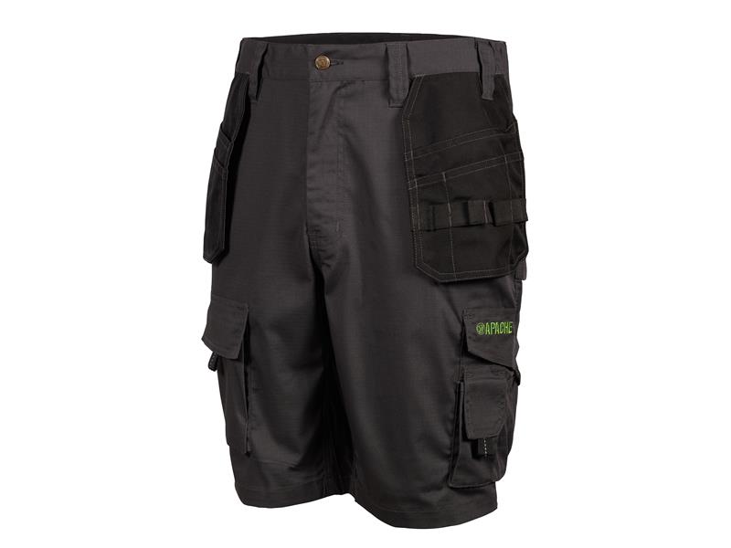 Apache APKHT SHORT GREY 34 Grey Rip-Stop Holster Shorts Waist 34In