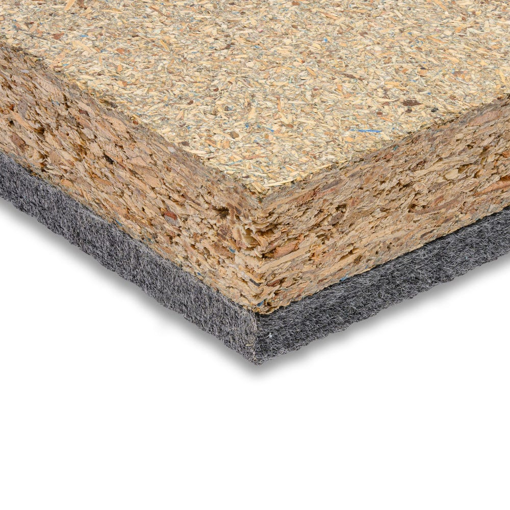 Resonate ResoDeck 28 Acoustic Floor Board 2400mm x 600mm x 23mm - Pallet of 70 | 100.8m2