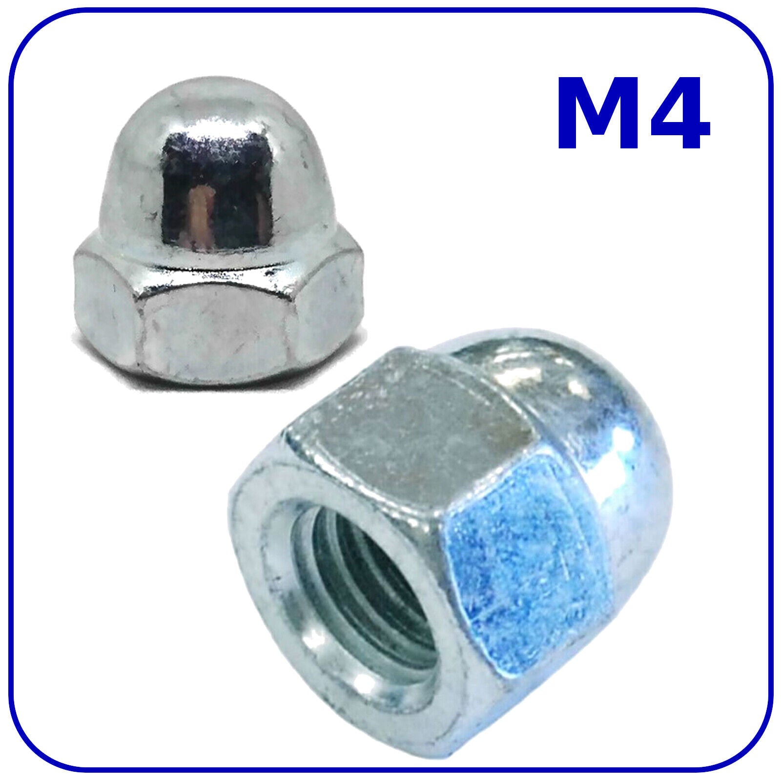 M4 NUTS DOME DIN 1587