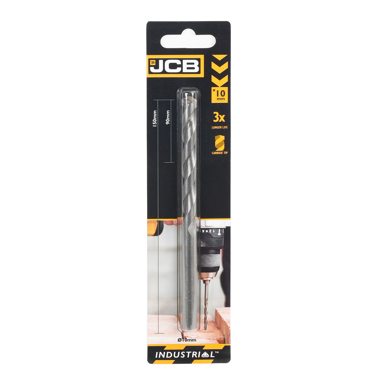JCB 10 x 150mm Masonry Drill Bit | 5055803301088