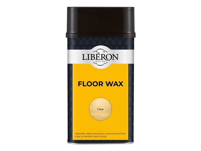 Liberon 126952 Floor Wax Clear 1 Litre