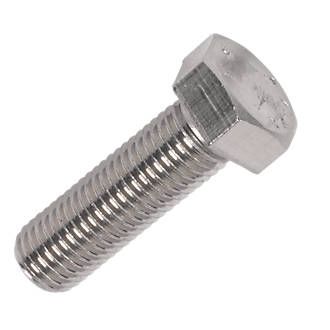 M8 Hex Head Set Screw A2/A4 Stainless DIN933