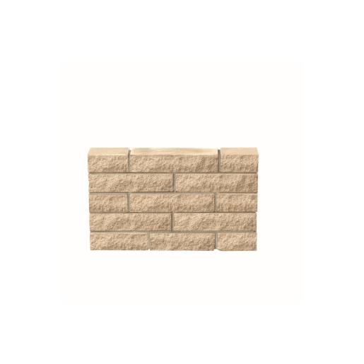 Marshalls Marshalite Pitched Walling Buff 300mm x 100mm x 65mm - Pack of 297