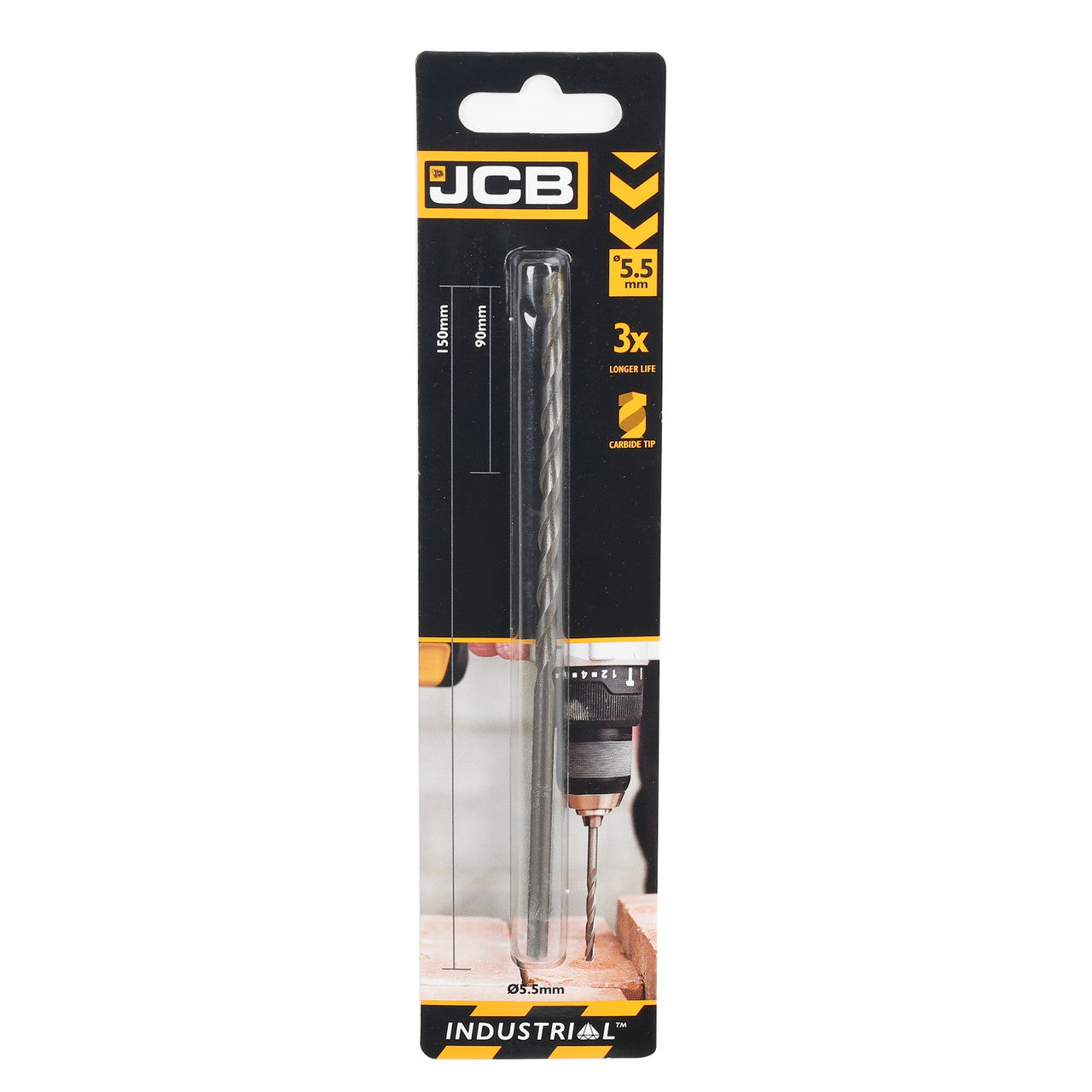 JCB 5.5 x 150mm Masonry Drill Bit | 5055803301019