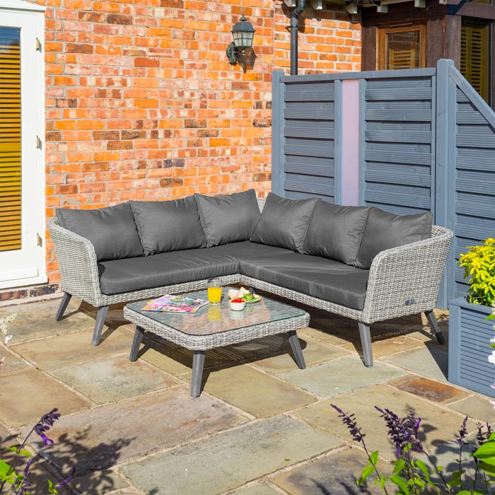 Offley Hanoi Corner Sofa Set