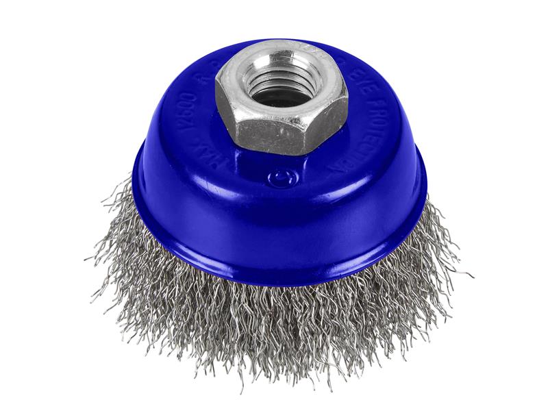Bluespot Tools 19219 Steel Wire Cup Brush 65Mm M14 X 2