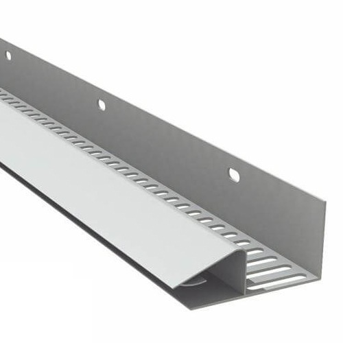 White Soffit Vent Strip - 50mm x 2.5mtr