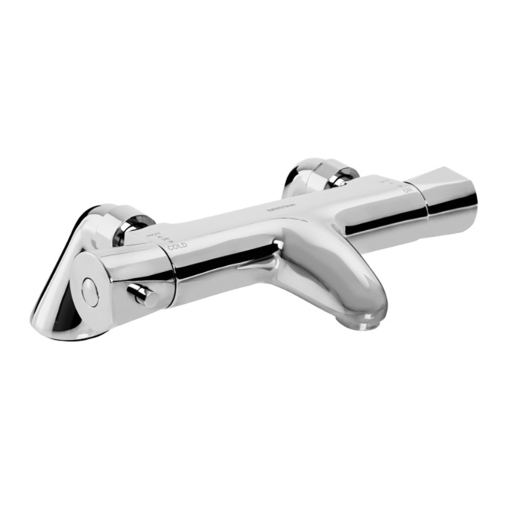 Bristan Artisan Bath Filler - Chrome