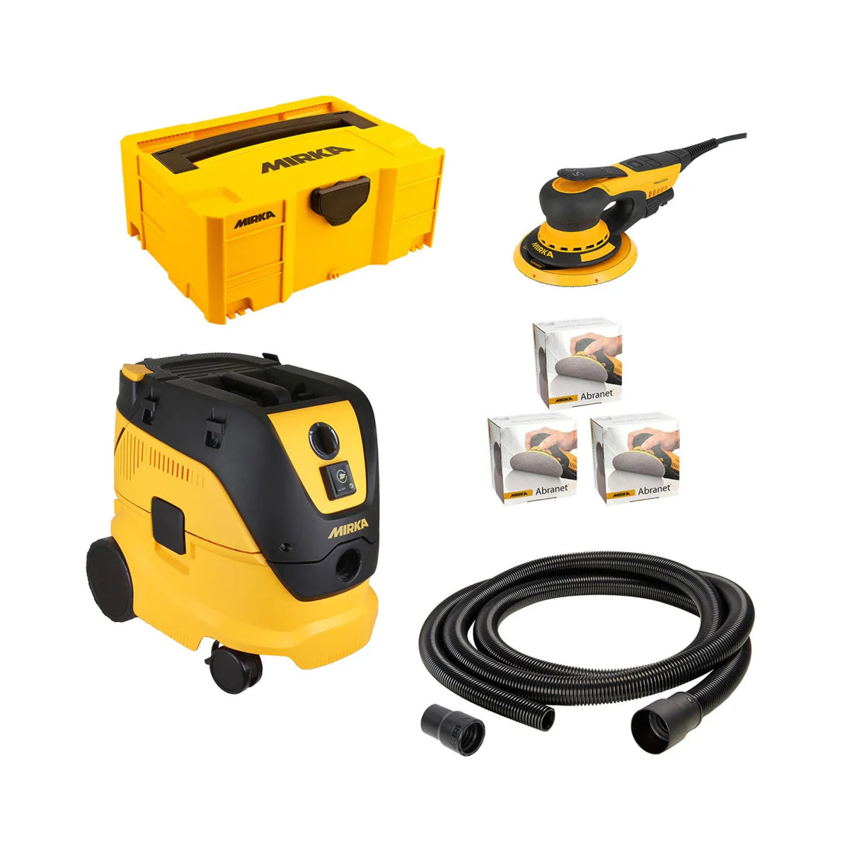 Mirka DEROS II & DE1230M 230V Deco Solution Kit