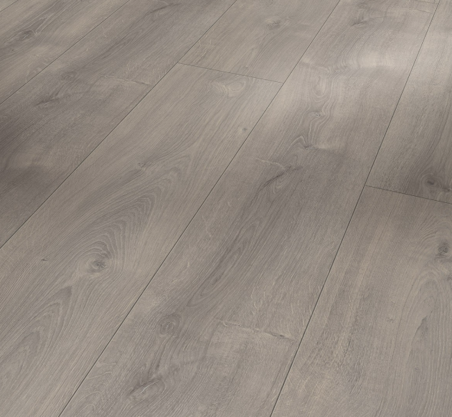 Parador Oak Valere Pearl-Grey Limed – Trendtime 6 Château Plank Laminate Flooring