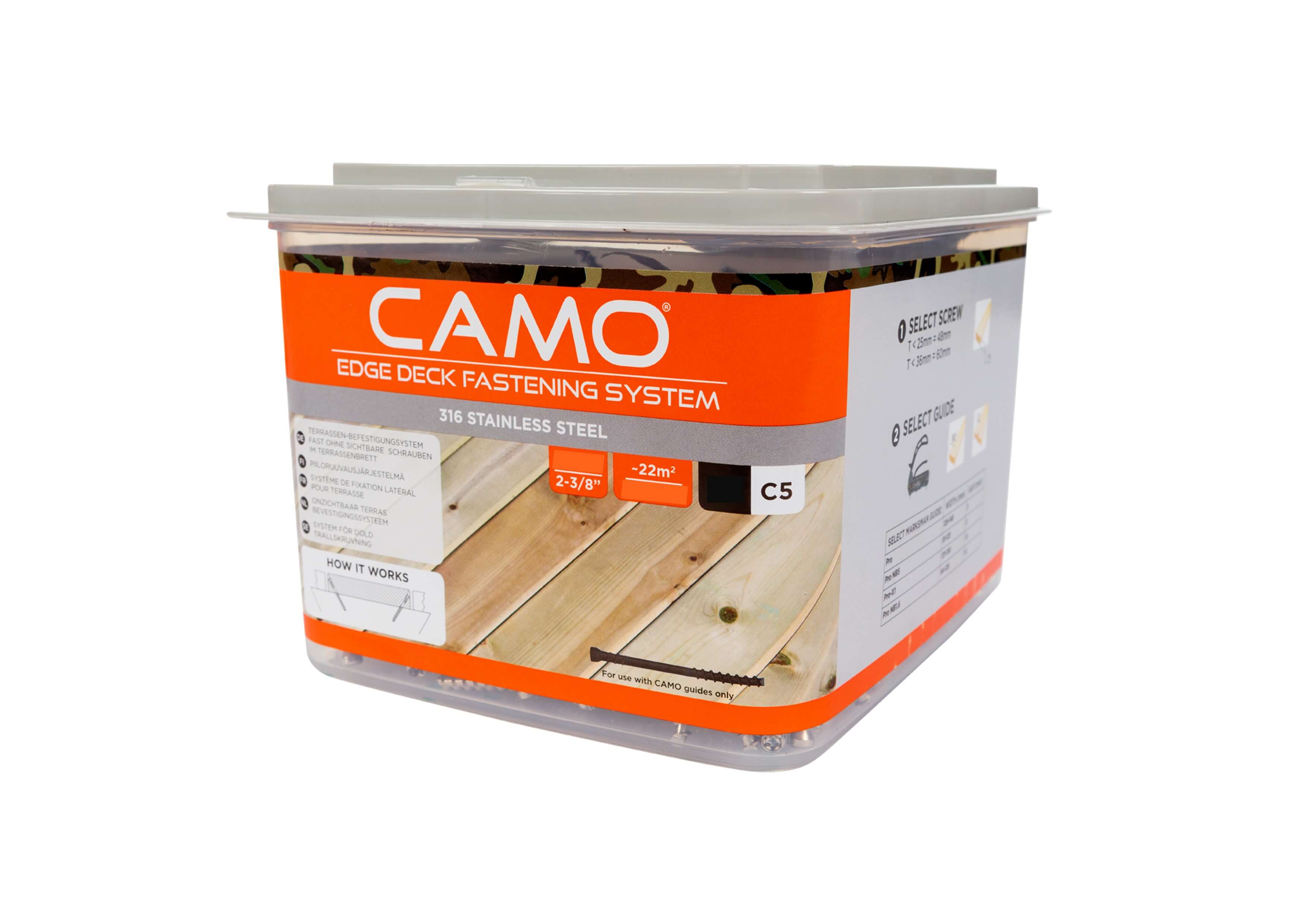 Camo 345219S Edge Decking Screw 4 2X48Mm (1750 Pcs) Box 1750