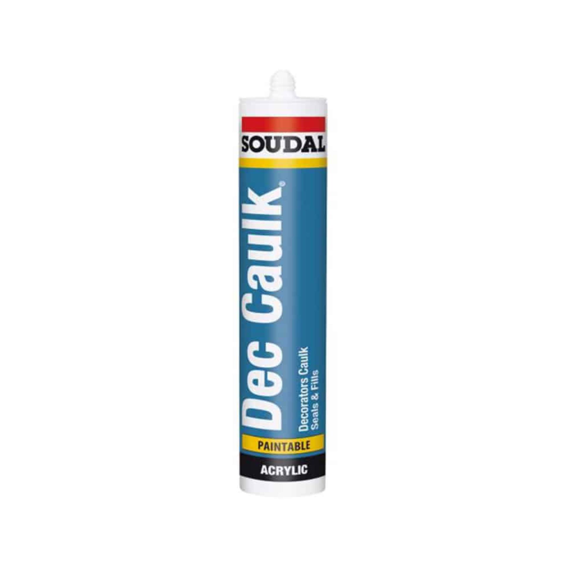 SOUDAL 115320 General Purpose Acrylic Sealant (Internal Use) 300ml White