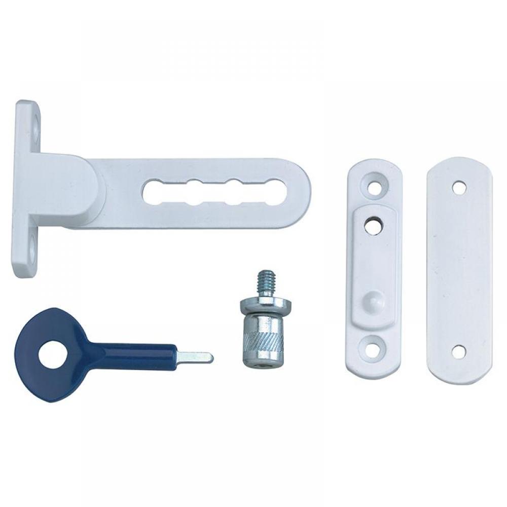 Yale Locks 712117005071 P117 Ventilation Window Lock White Finish Pack Of 2