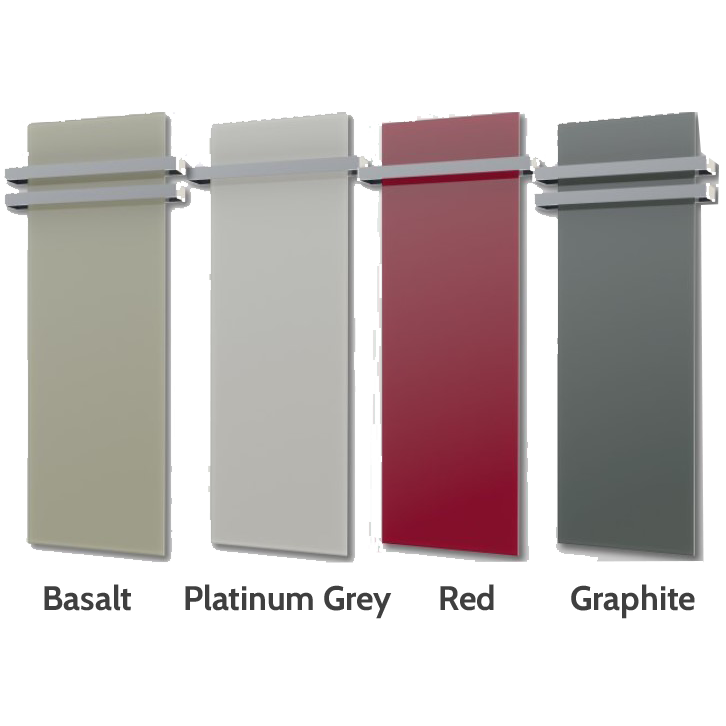 ECOSUN GS Stainless Steel Single Towel Rail – Infrared Bathroom Heating