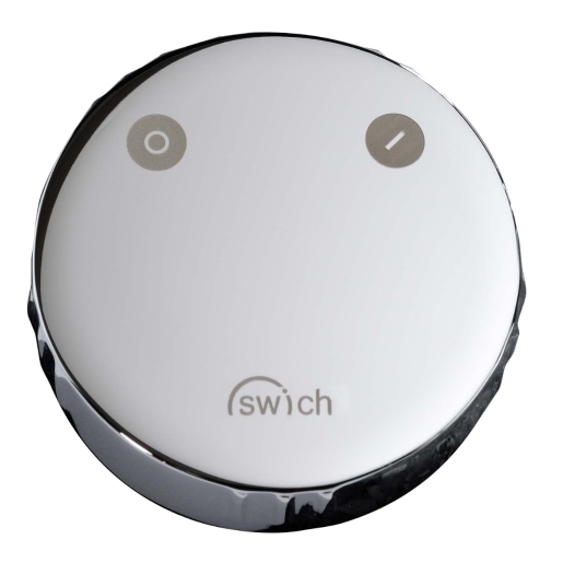 Abode AT2050 Swich Diverter Valve Round Handle with Classic Filter Chrome