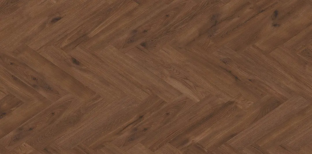 Manor Herringbone Oak Chocolate Brown 62709 Laminate 8mm