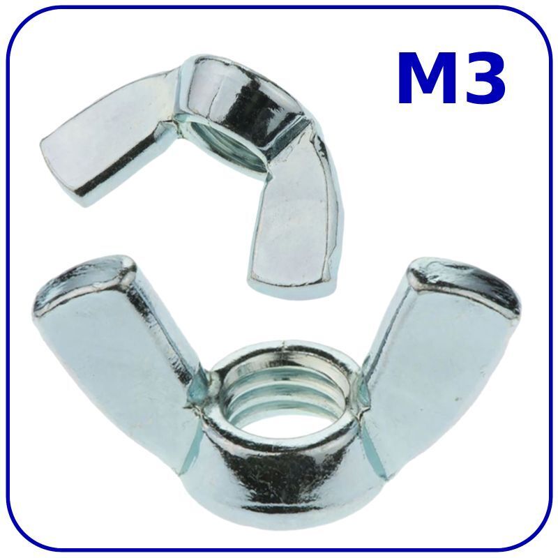 M3 NUTS WING DIN 315