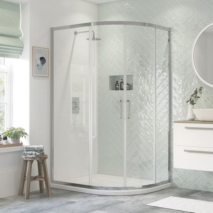 Capital8 1000x800mm 2 Door Offset Quadrant