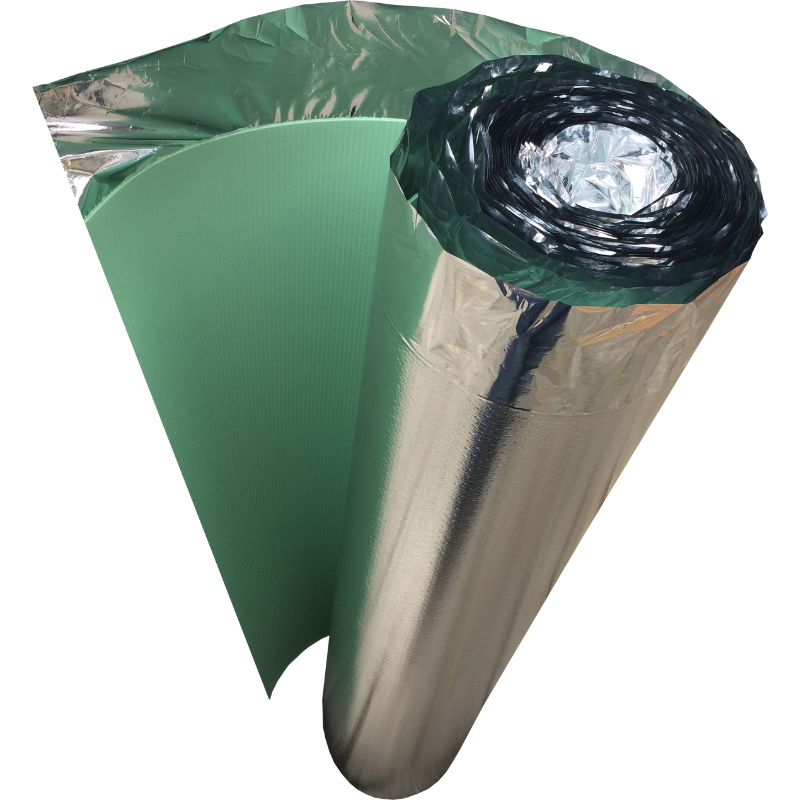 Roll Underlay XPS 2mm with ALU membrane - 16.5m2 (177.60 sqft)