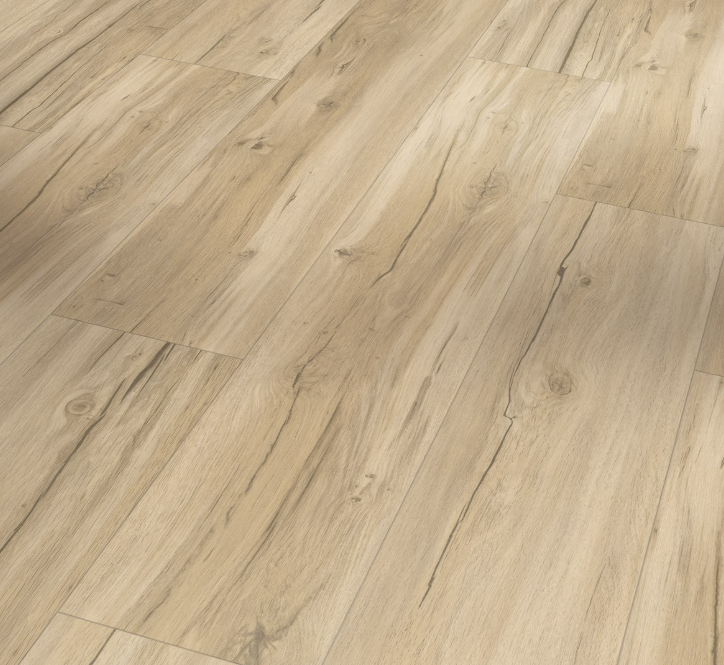 Oak Memory sanded Chalet Basic 5.3 Wide plank Brushed texture