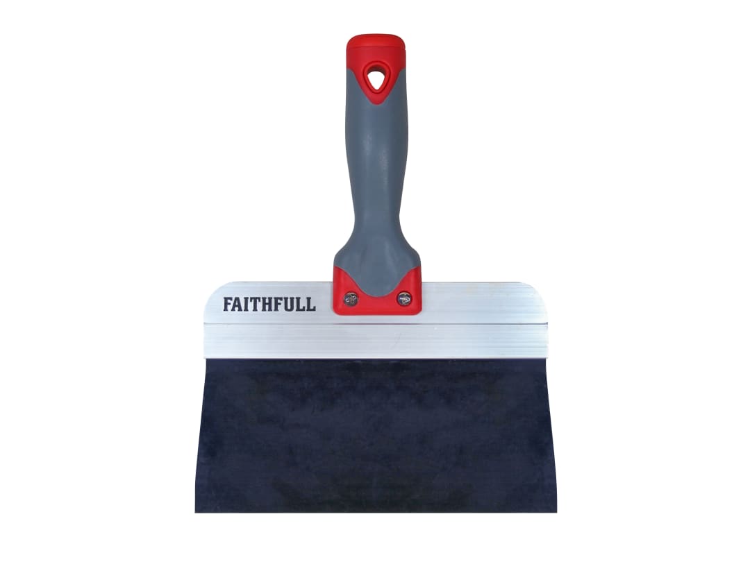 Faithfull Drywall Taping Knife Blue Steel 200mm (8in) FAIDWTAPE200