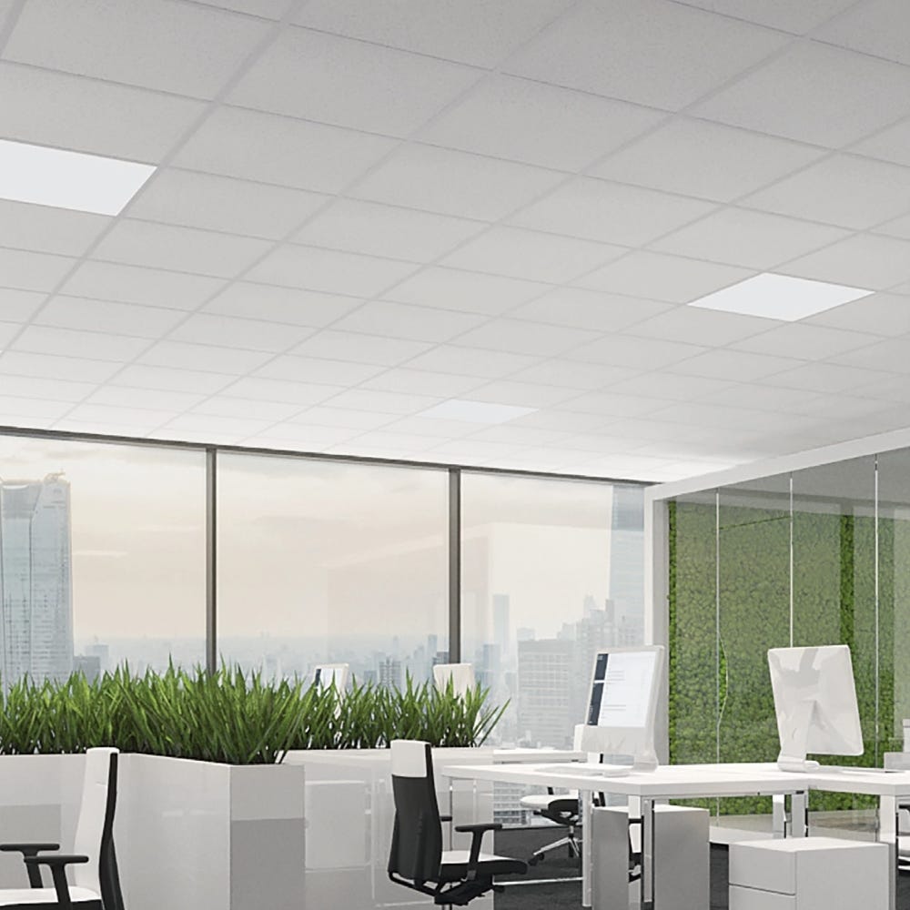 AMF Thermatex Mercure Mineral Ceiling Tiles Tegular Edge 15/8 600mm x 600mm - Pack of 16 | 5.76m2