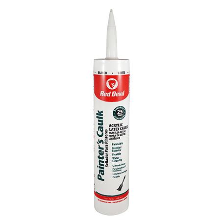 Red Devil Acrylic Latex Painter's Caulk - Paintable, Interior & Exterior 300ml