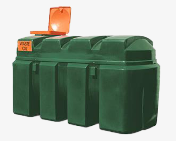 Kingspan Bunded Waste Oil Tank 2500L Horizontal | BOW2500
