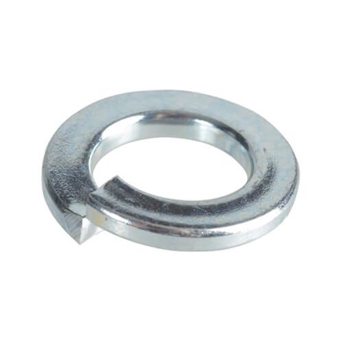 Inch Single Coil Rectangular Section Spring Washer Steel Self Colour/Zinc Trivalent BS1802:B