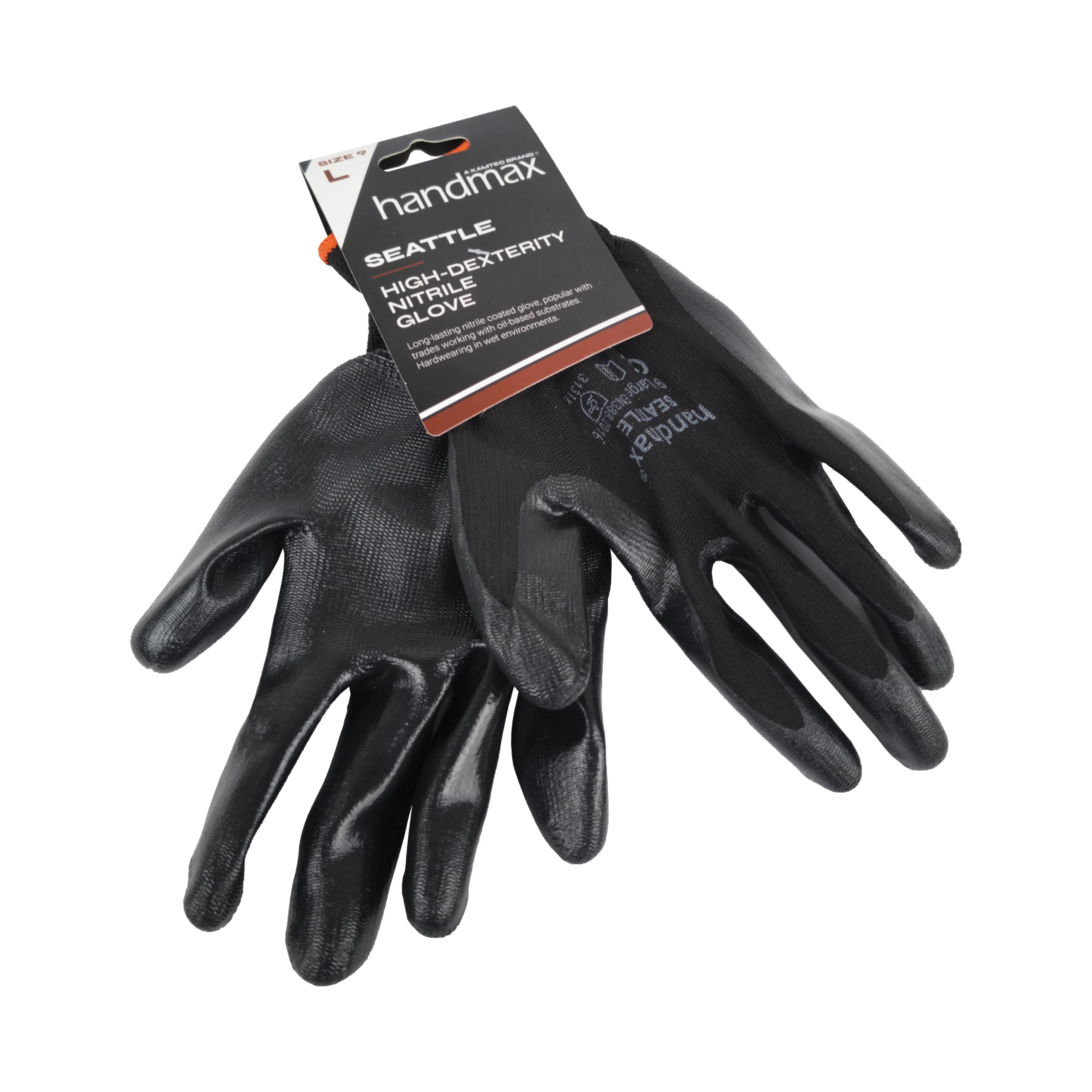 Handmax Seattle Foam Nitrile Gloves